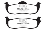 EBC 04-05 Infiniti QX56 5.6 Greenstuff Rear Brake Pads
