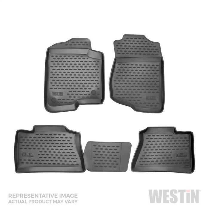 Revêtements de sol Westin 2009-2017 Toyota 4Runner Profile 4 pièces - Noir