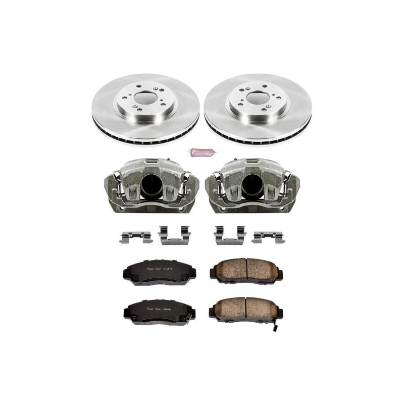 Kit de freins avant Autospecialty Power Stop 01-03 Acura CL avec étriers