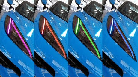 Kit de phares DRL RVB+A Oracle 20-21 Chevy Corvette C8 - ColorSHIFT avec commande simple VOIR LA GARANTIE