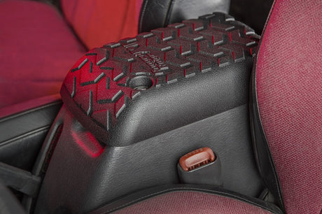 Housse de console centrale Rugged Ridge noire pour Jeep Wrangler TJ 97-01