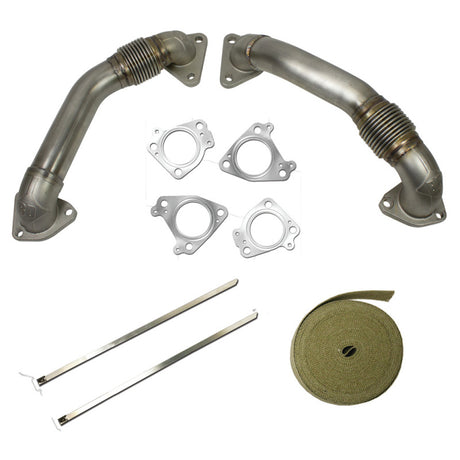 Kit de tuyau d'échappement diesel BD - Chevy 2001-2012 Duramax 6,6 L