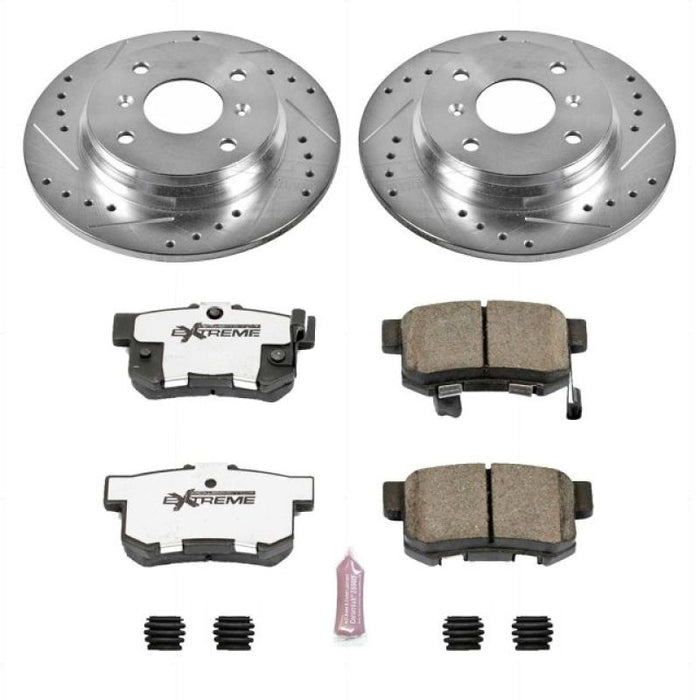 Kit de freins arrière Power Stop 92-96 Honda Prelude Z26 Street Warrior