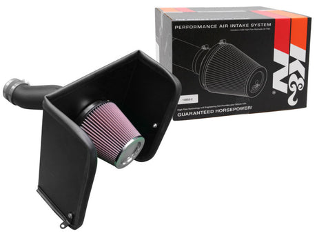 Admission d'air hautes performances K&amp;N 17-18 Nissan Titan XD V8 5,6 L
