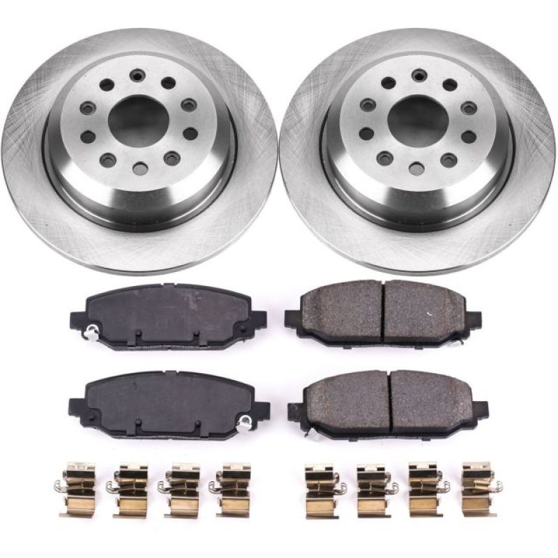 Kit de freins arrière Power Stop Autospecialty pour Jeep Wrangler 18-19