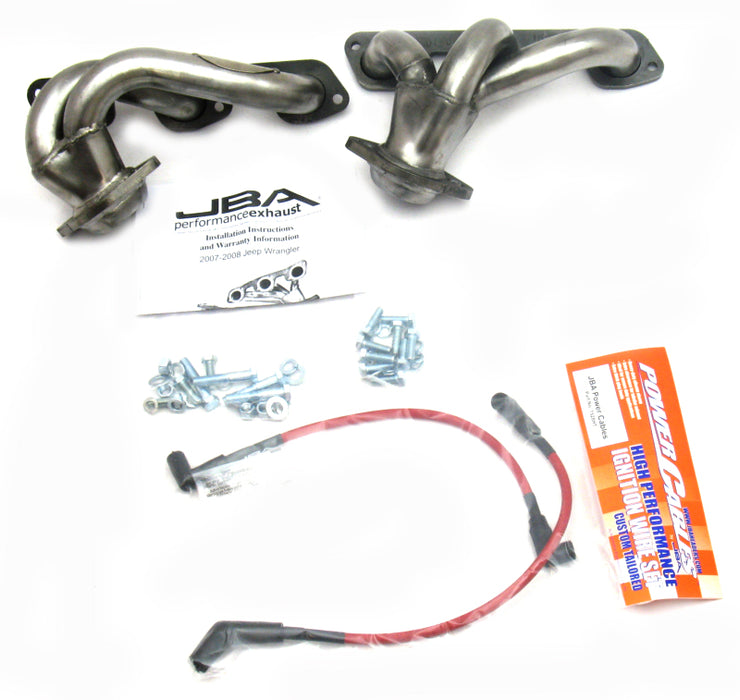 JBA 07-11 Jeep 3,8 L V6 1-1/2 po primaire brut 409SS Cat4Ward