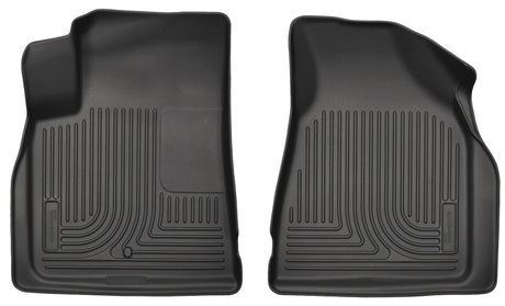 Revêtements de plancher avant noirs Husky Liners 09-14 Chevy Traverse/07-14 GMC Acadia Weatherbeater