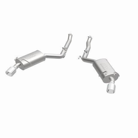 Embouts polis de 4 po à double division en acier inoxydable MagnaFlow Axle-Back pour Chevrolet Camaro Convertible 10-15. V6 de 3,6 L