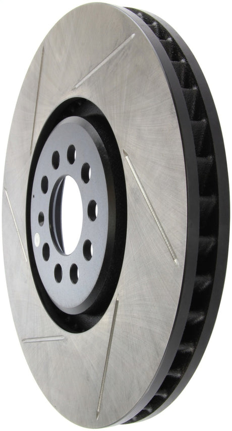 Rotor fendu avant droit StopTech Power Slot 04-06 Audi TT Quattro / 04 VW Golf R32
