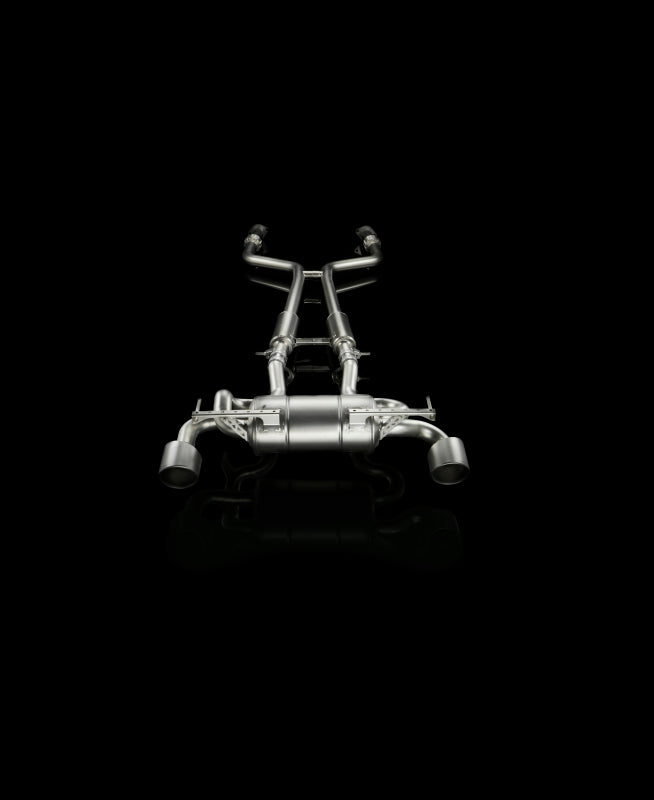 Catback Akrapovic 09-17 Nissan 370Z Evolution Line (SS) (embouts requis)