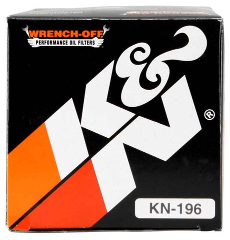 Filtre à huile K&amp;N Polaris 2,688 po de diamètre extérieur x 3,813 po de hauteur