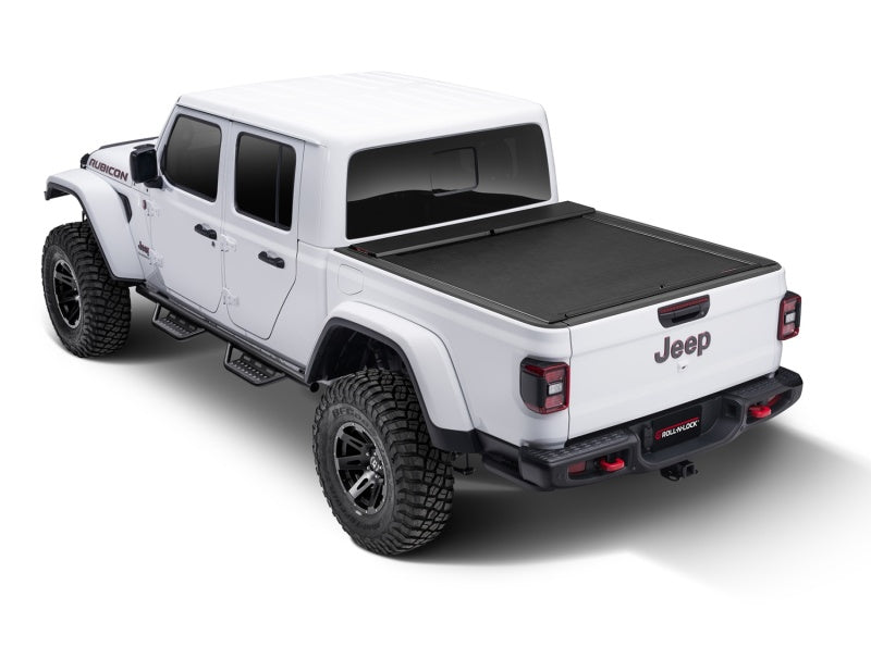 Couvre-caisse rétractable Roll-N-Lock 2020 Jeep Gladiator avec plateau de 5 pieds et série M