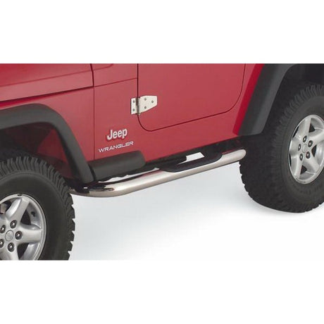 Barre Nerf ronde de 3 pouces pour Jeep Wrangler (YJ) Rampage 1987-1995 - Polie