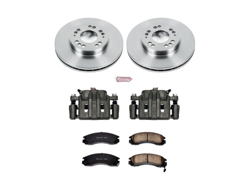Kit de freins avant Power Stop 97-04 Autospecialty avec étriers pour Mitsubishi Diamante