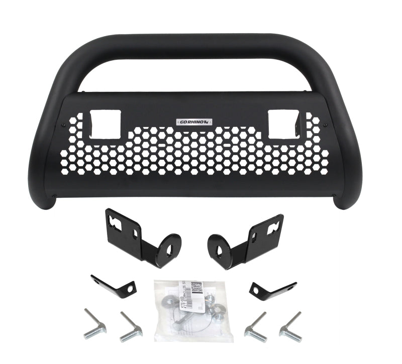 Kit complet de 2 feux Go Rhino 10-18 Ram 2500HD RC2 LR avec protection avant + supports
