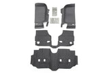 Kit de plancher BedTred 4 pièces pour Jeep JK Unlimited 4 portes avant 07-16 (avec boucliers thermiques)