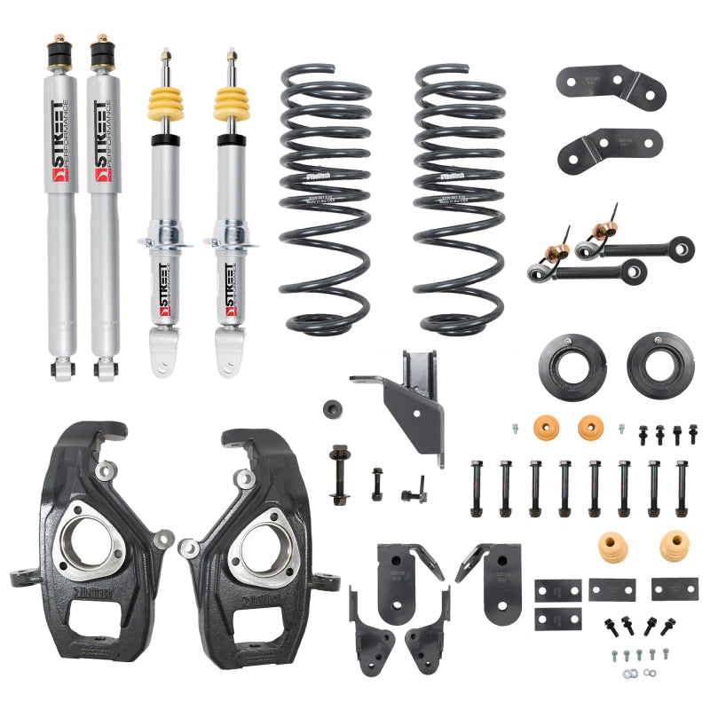 Kit d'abaissement Belltech 2019+ RAM 1500 2WD - 3-4 pouces à l'avant, 4-5 pouces à l'arrière