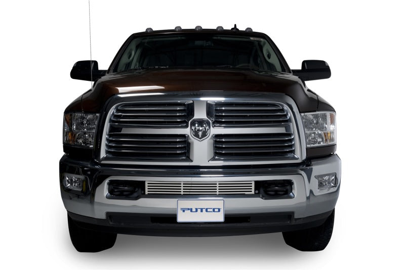 Putco 11-19 Ram HD - Grille de pare-chocs de style barre en acier inoxydable Inserts de grille de pare-chocs