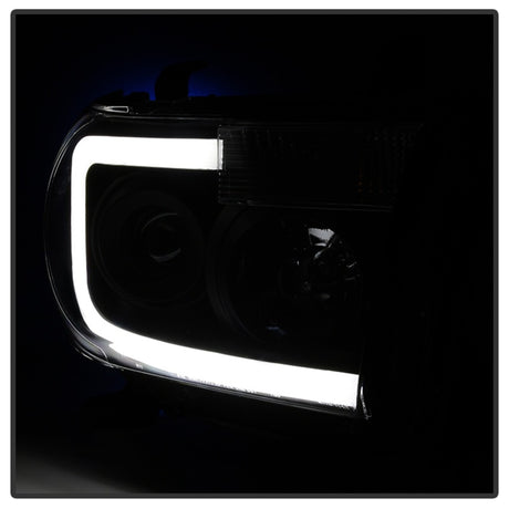 Barre lumineuse LED Xtune pour Toyota Tundra 07-13, projecteur avant noir PRO-JH-TTU07-LED-BK