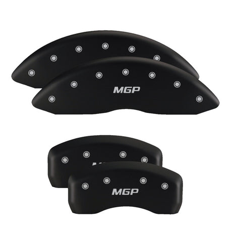 Couvre-étriers MGP 4 gravés avant et arrière, finition rouge MGP, caractères argentés, Lincoln MKZ 2017