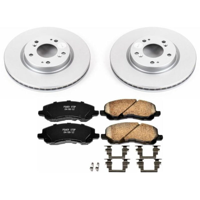 Kit de freins avant Power Stop 06-12 Mitsubishi Eclipse Z17 Evolution Geomet avec revêtement