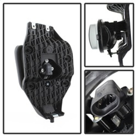 Feux antibrouillard Spyder Ford F250 F350 F450 F550 XLT 2011-2016 de style OEM avec interrupteur fumé FL-FF25011-SM