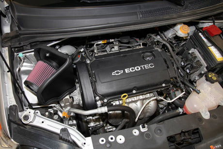 Prise d'air froid K&amp;N 12 Chevy Sonic 1,8 L Silver Typhoon