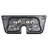 Kit de jauges de muscle américain Autometer 6 pièces pour camion Chevy C/Suburbn 67-72 Tachymètre/Mph/Carburant/Huile/Poids/Volt