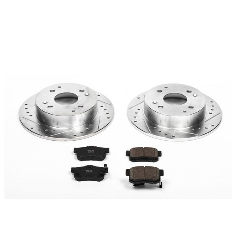 Power Stop 98-99 Acura CL Rear Z23 Evolution Sport Brake Kit