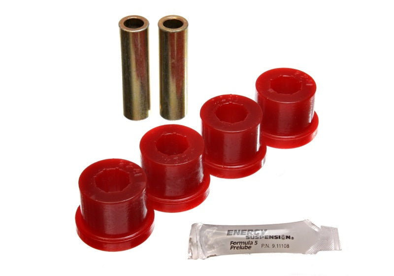 Ensemble de bagues de bras de suspension arrière rouges pour Mazda RX7 86-91 Energy Suspension