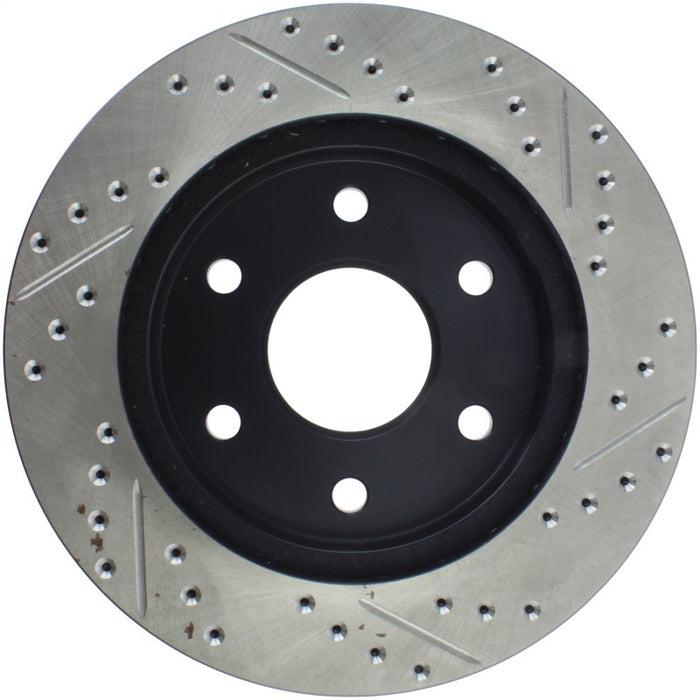 Rotor avant droit rainuré et percé StopTech 99-06 GMC Sierra (2 portes)