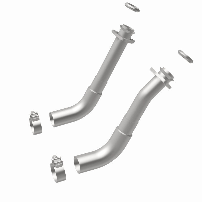 MagnaFlow 66-72 Chevy C10 Pickup V8 2-Piece Front Exhuast Pipe Kit (2in Tubing/Clamps/Inlet Flanges)