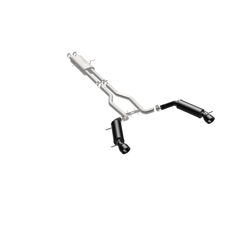 Cat-Back MagnaFlow 15-16 Land Rover Ranger Rover V6 SS 2,5 pouces Sortie arrière double divisée 4,5 pouces Embouts noirs