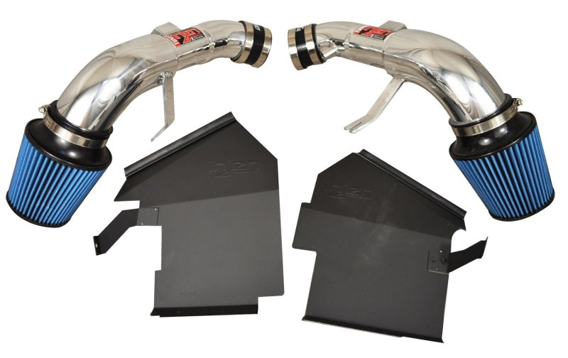 Injen 14 Infiniti Q50 3,7 L V6 noir à double admission courte avec technologie MR et boucliers thermiques