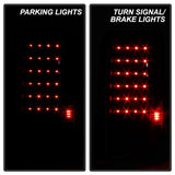 xTune Scion Xb 08-10 LED Tail Lights Black ALT-ON-TSXB08-LED-BK
