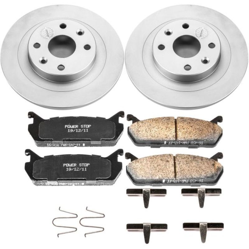 Kit de freins arrière Power Stop 91-96 Ford Escort Z17 Evolution Geomet avec revêtement