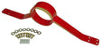 BMR 79-03 Fox Mustang Driveshaft Safety Loop - Red BMR Suspension
