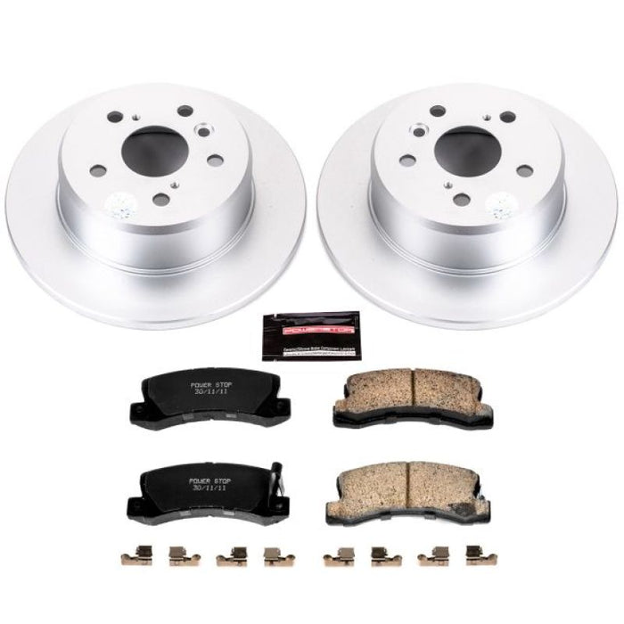 Kit de freins arrière Power Stop 99-03 Lexus RX300 Z17 Evolution Geomet avec revêtement