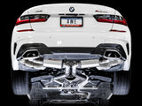 Échappement AWE Tuning 2019+ BMW M340i (G20) Resonated Touring Edition (utilisez les conseils d'origine)