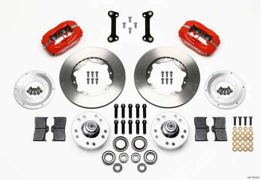 Wilwood Forged Dynalite Front Kit 11.00in Red 82-92 Camaro//Firebird