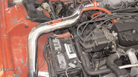 Prise d'air froid polie Injen 88-91 Civic Ex Si CRX Si