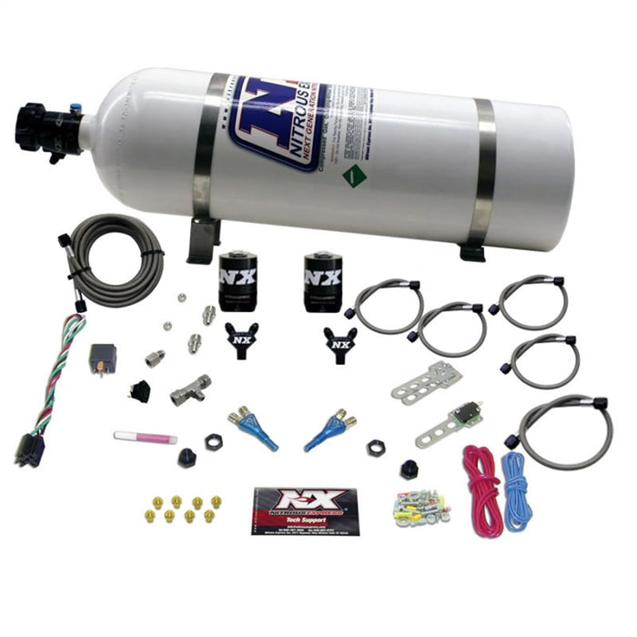 Kit Nitrous Express GM TBI (50-125 CV) avec bouteille de 15 lb