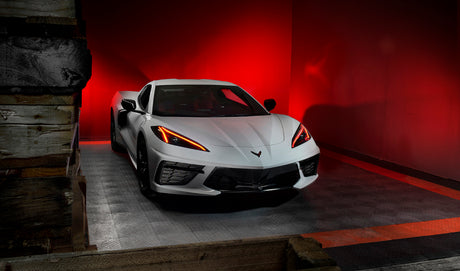 Kit de phares DRL RVB+A Oracle 20-21 Chevy Corvette C8 - ColorSHIFT avec commande simple VOIR LA GARANTIE