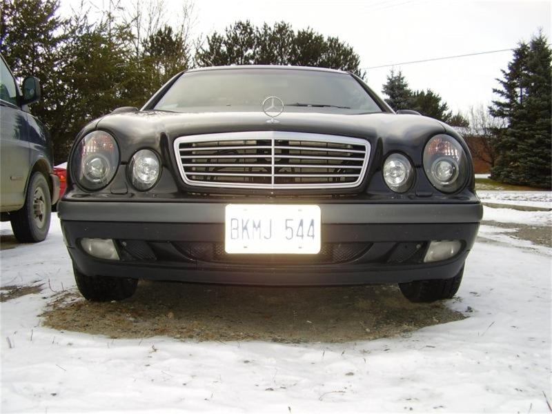 Phares de projecteur Spyder Mercedes Benz CLK 98-02 Modèle halogène - LED Halo Blk PRO-YD-MBCLK98-HL-BK