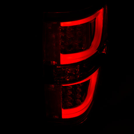 Feux arrière à LED ANZO 2009-2013 Ford F-150 Rouge/Clair