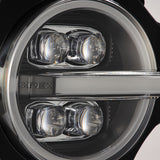 Phares de projecteur à LED AlphaRex 21-23 Ford Bronco NOVA Noir