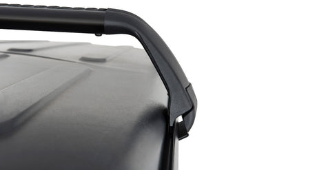 Barres de toit Rhino-Rack 07-22 pour Jeep Wrangler JK/JL 4 portes Hard Top Vortex SG 2 barres - Noir