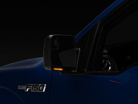 Clignotants LED séquentiels pour rétroviseurs latéraux Raxiom 04-14 Ford F-150 Axial Series - Fumé