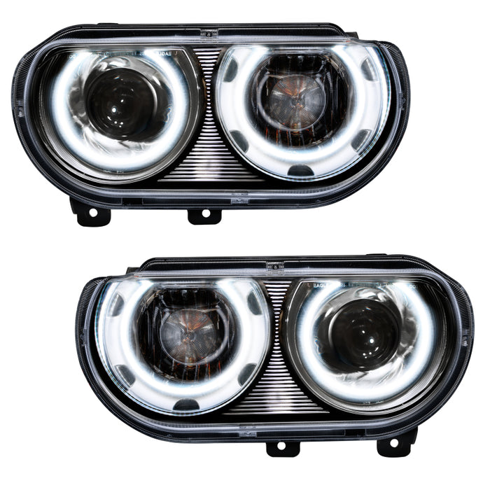 Oracle 08-14 Dodge Challenger SMD HL (style HID) - Blanc VOIR LA GARANTIE