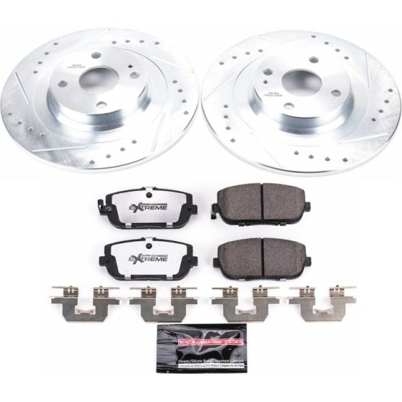 Kit de freins arrière Power Stop 17-19 Fiat 124 Spider Z26 Street Warrior